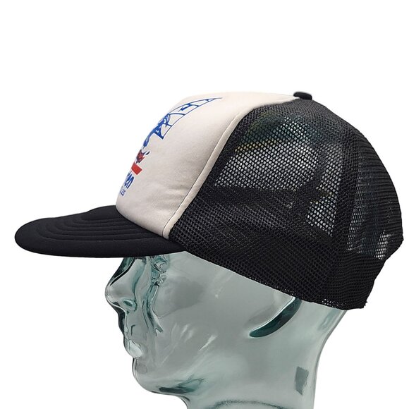 Vintage St. Maarten Netherlands Antilles Trucker Cap Snapback Mesh Hat - Picture 7 of 12